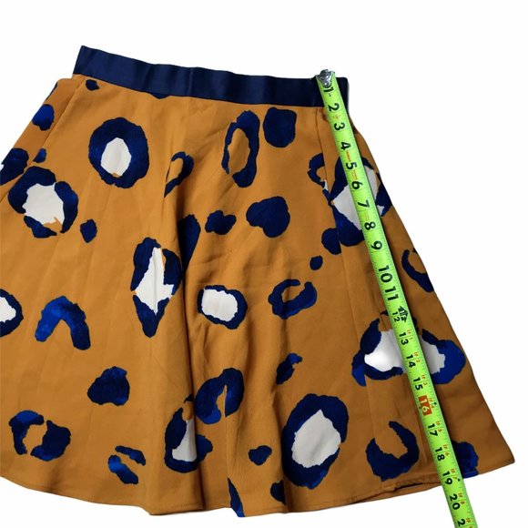 Women's Skirt Philip Lim Target Orange Blue 6 - Picture 7 of 12